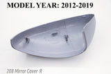 Right Side Wing Mirror Cover For Peugeot 208/2008 2012-2019