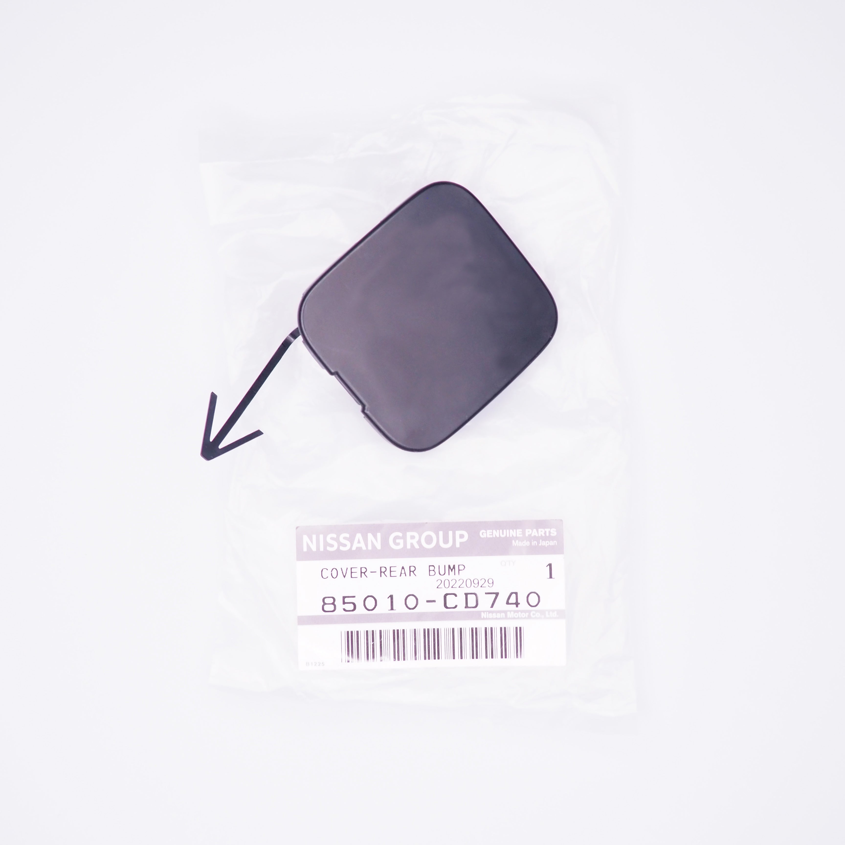 Nissan 350Z Rear Bumper Tow Hook Eye Cover Cap 2002-2009