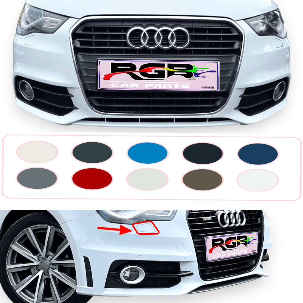 Audi A1 8X Painted Headlight Washer Cover For 2011-2014 8X0807753 / 8X0807754 OEM