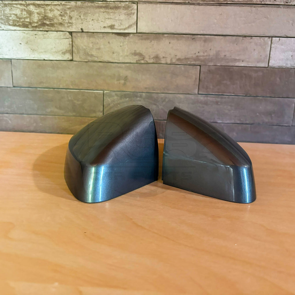 Pair Wing Mirror Cover Cap For Audi A3 8V 2013-2019 Monsoon Gray LX7R