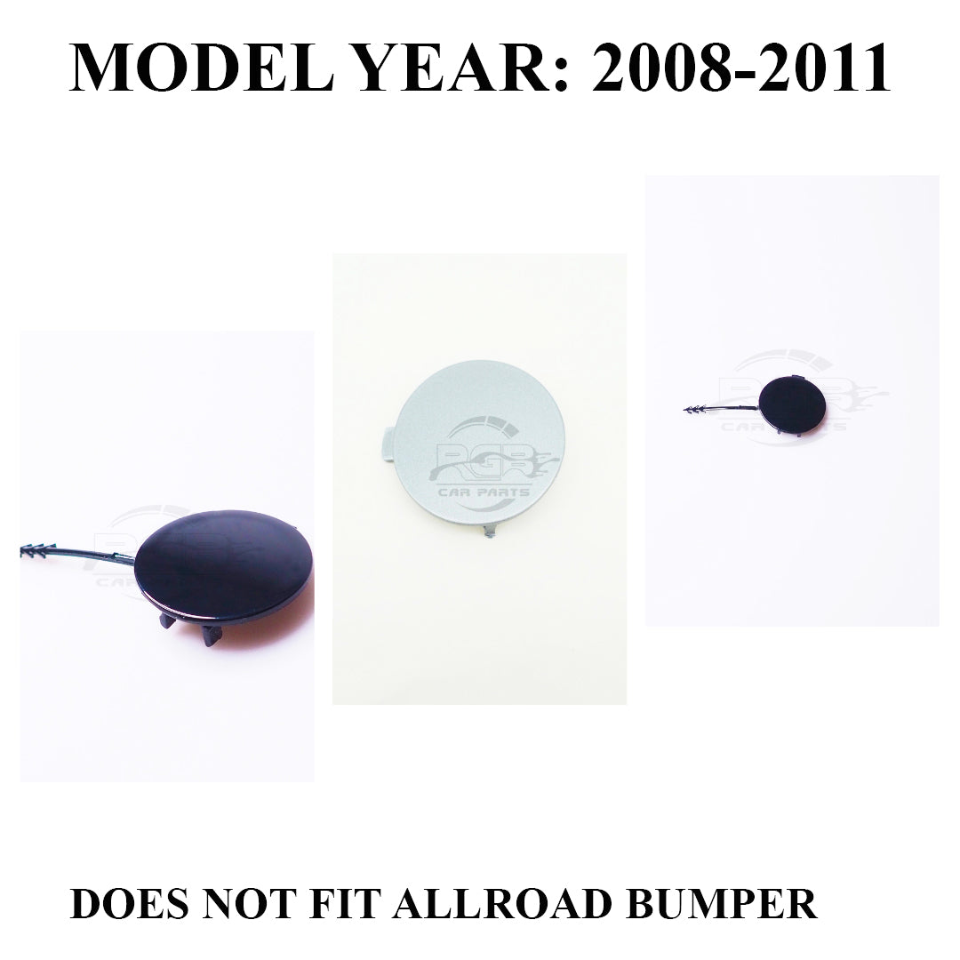 Audi A4 B8 SE Rear Bumper Tow Hook Cover For 2008-2011