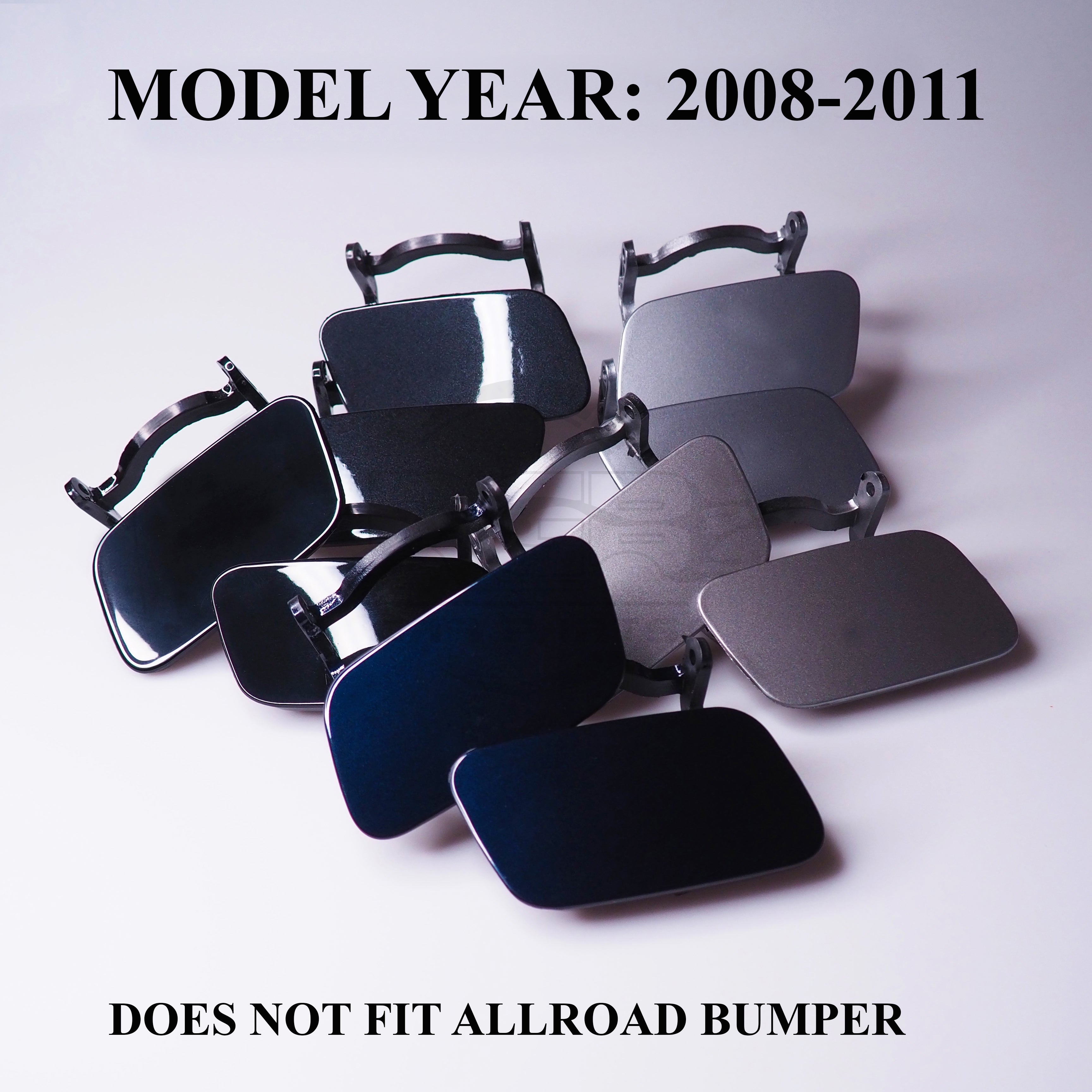 Audi A4 B8 SE Pre-Facelift Headlight Washer Cover Pair Right Left For 2008-2011