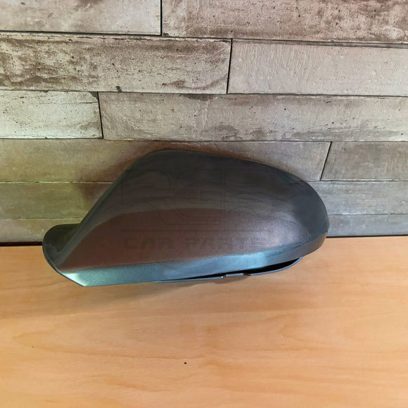 Left Wing Mirror Cover For Audi A6 C7 With Lane Assist 12-18 Monsoon Grey LX7R