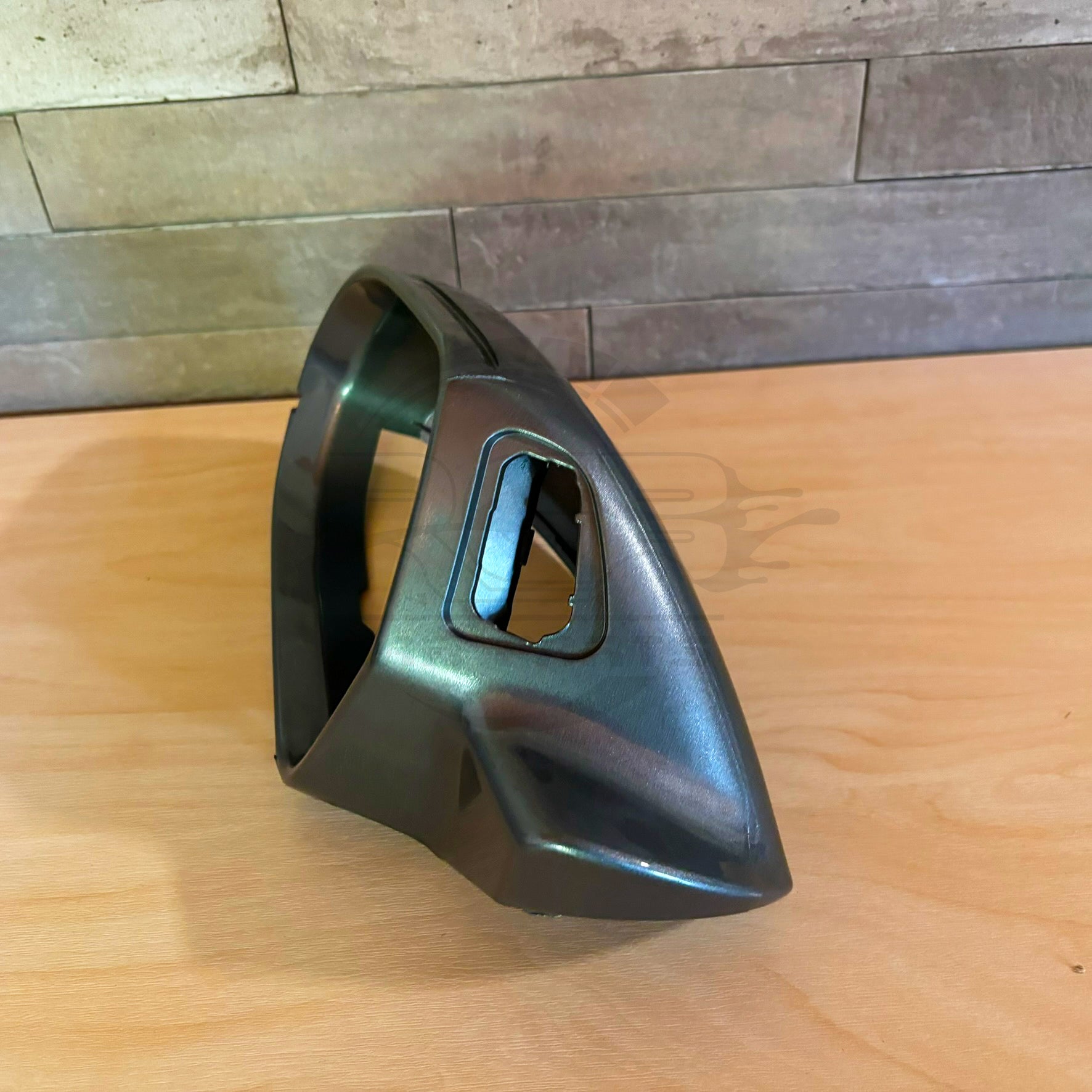 Left Wing Mirror Cover For Audi A6 C7 With Lane Assist 12-18 Monsoon Grey LX7R