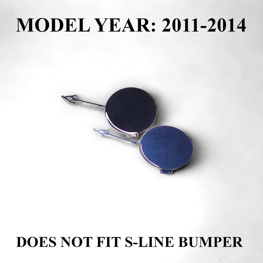 Front Bumper Tow Hook Cover For Audi A6 C7 4G 2011-2014