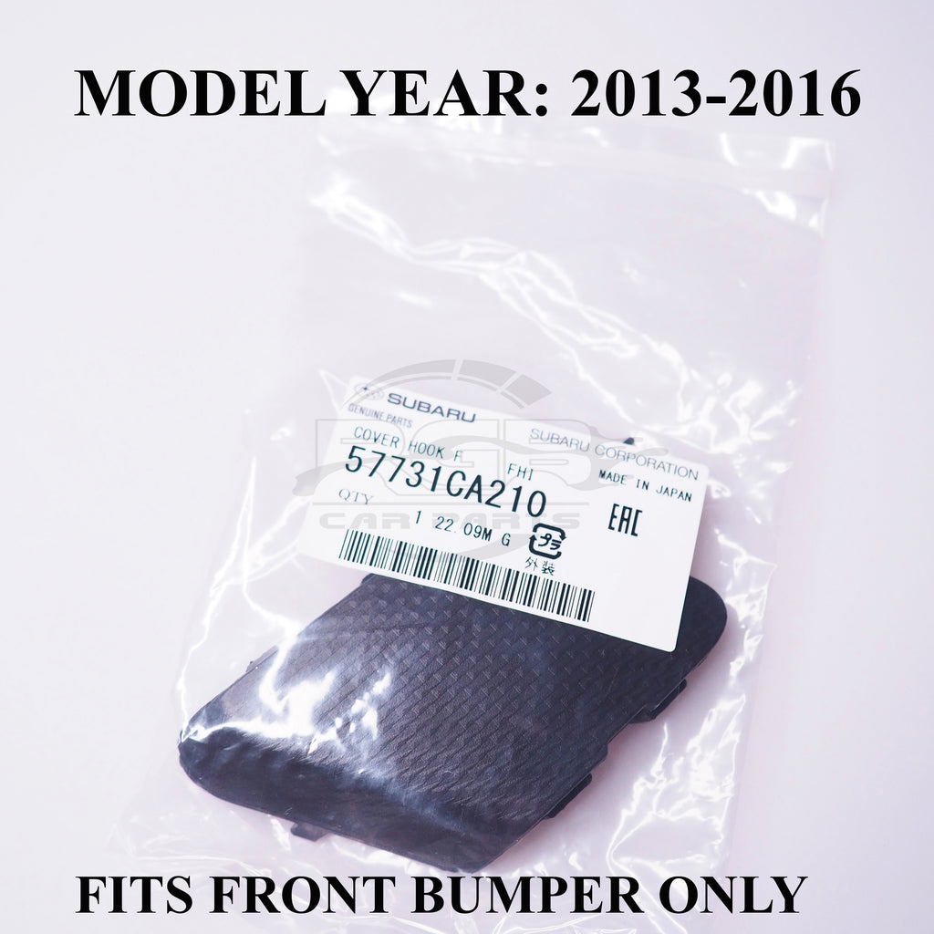 Subaru BRZ Front Bumper Tow Hook Cover Towing Cap For 2013-2016 OEM