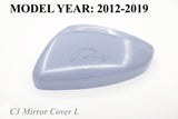 Left Side Wing Mirror Cover For Citroen C3 2012-2019