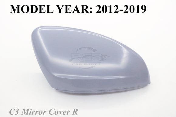 Right Side Wing Mirror Cover For Citroen C3 2012-2019