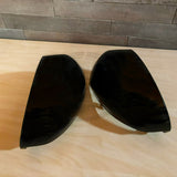 Pair Wing Mirror Cover For Citroen C4 MK1 2004-2010 Black