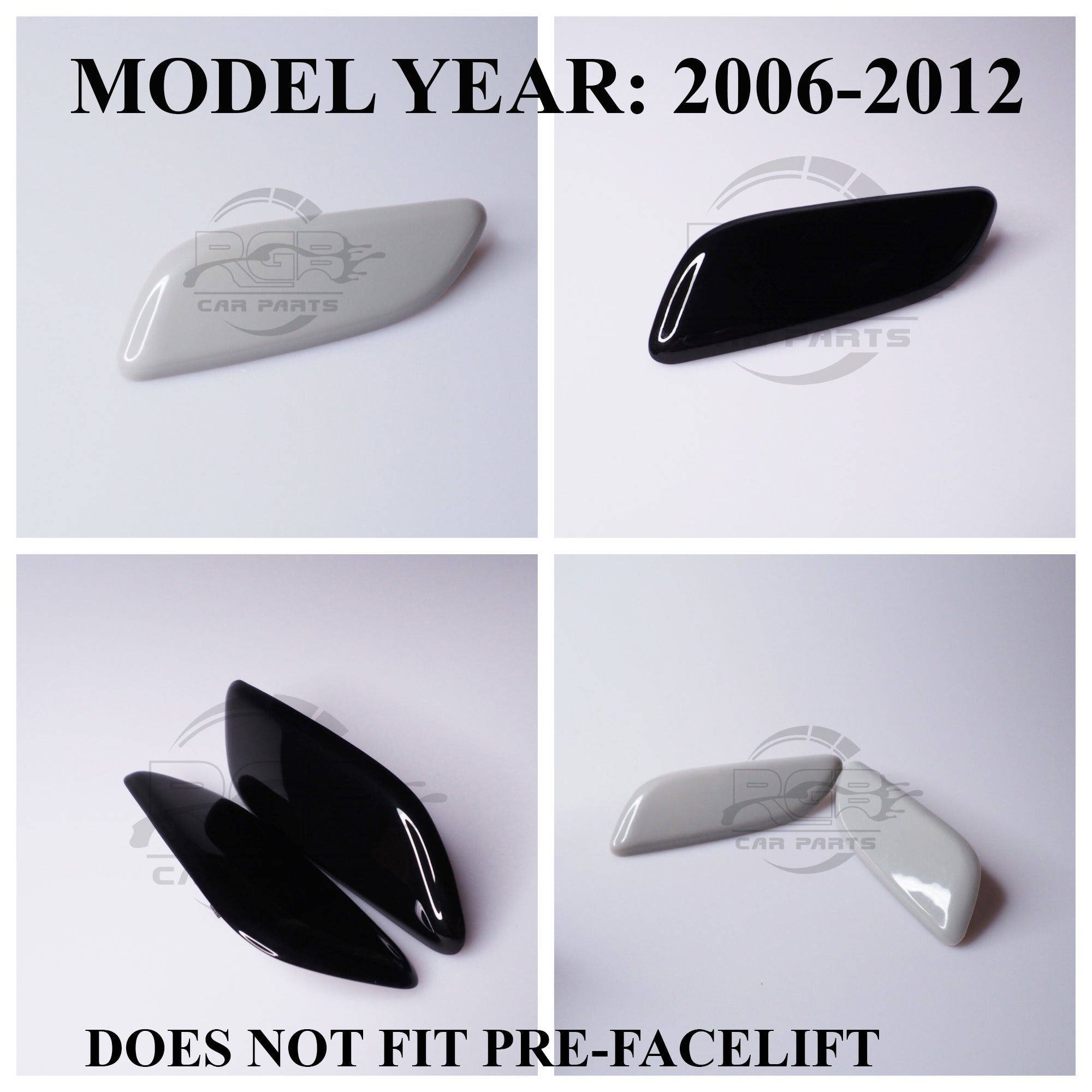 Headlight Washer Jet Cover Cap For Mazda CX9 TB MK1 2006-2012