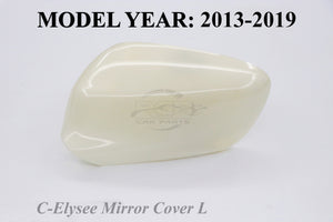 Left Side Wing Mirror Cover Cap For Citroen C-Elysee 2013-2019