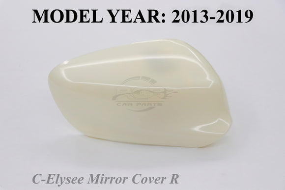Right Side Wing Mirror Cover Cap For Citroen C-Elysee 2013-2019
