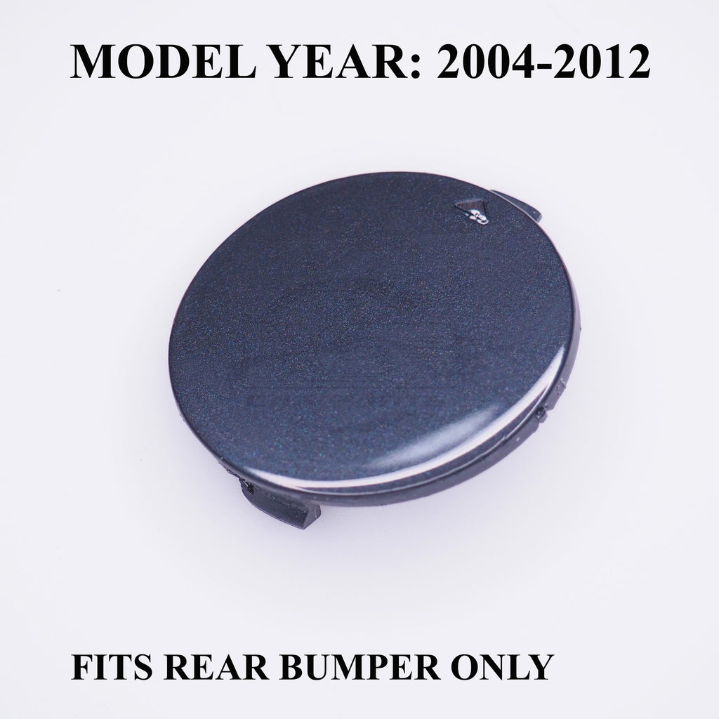 Rear Bumper Tow Hook Cover For BMW 1er E81 E87 M Sport 2004-2012 Dark Shadow B27