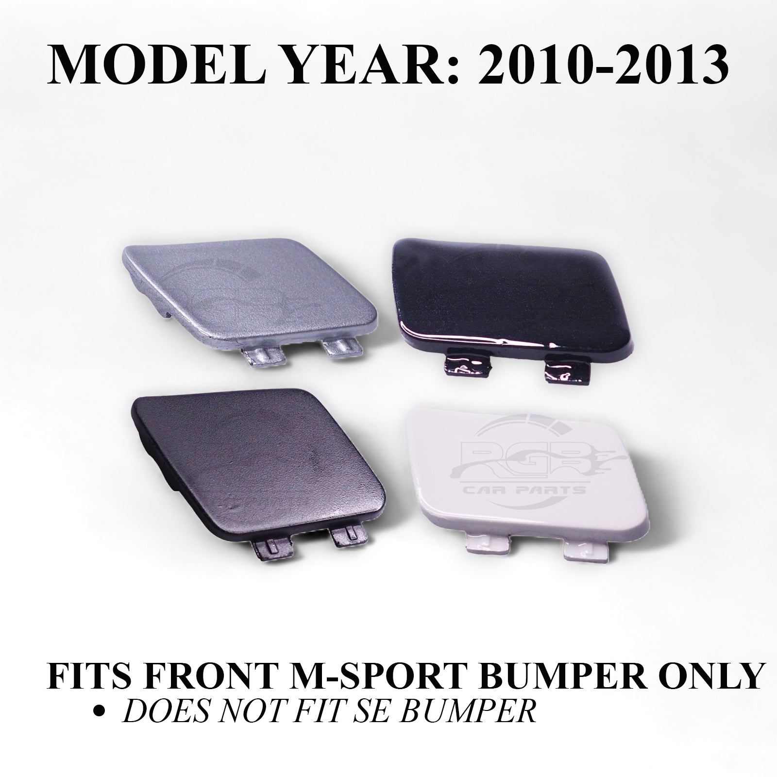 Front Bumper Tow Hook Cover For BMW 1er E82 E88 LCI M Sport 10-13