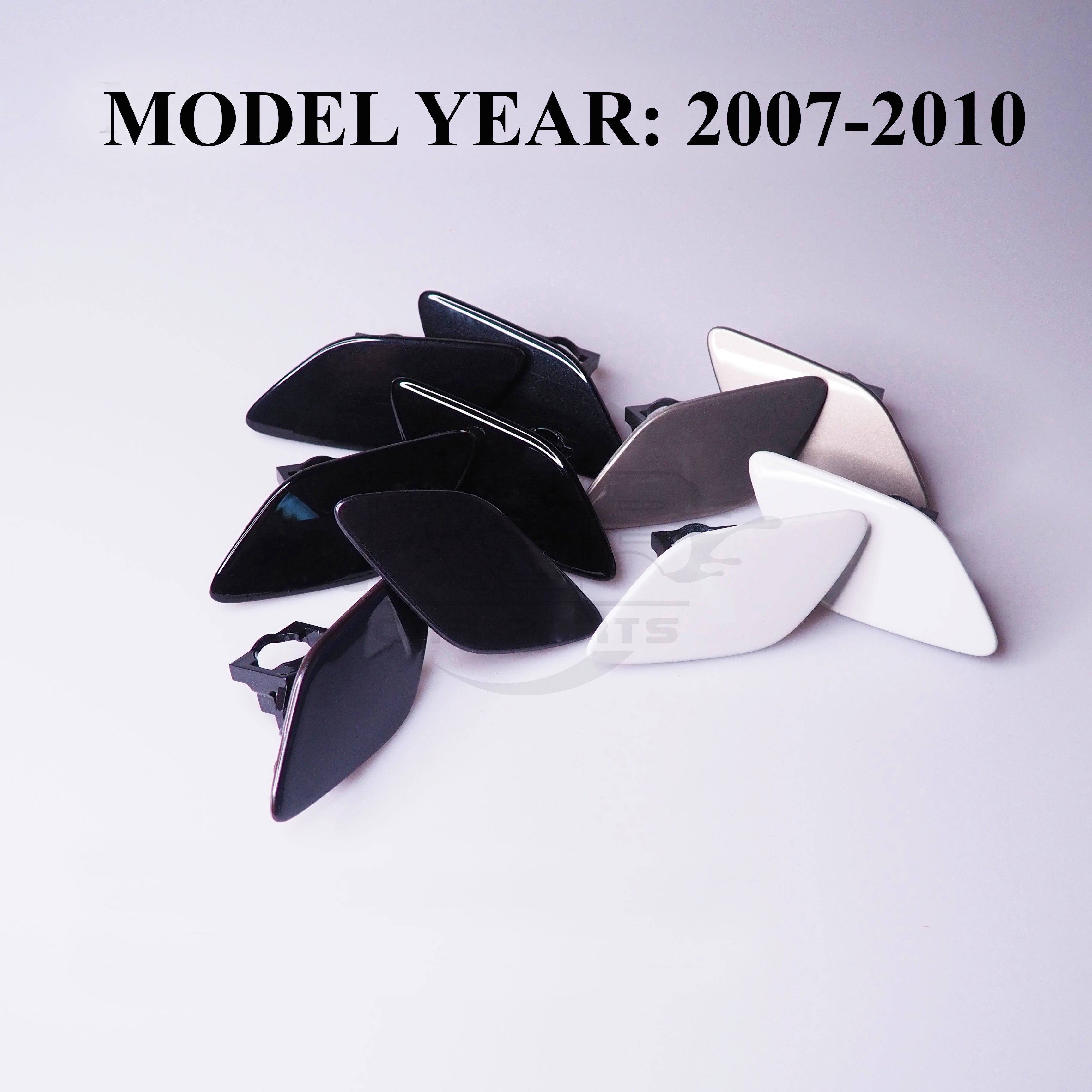 BMW 3 Series E92 E93 PRE-LCI Headlight Washer Cover Pair Left Right For 2007-2010