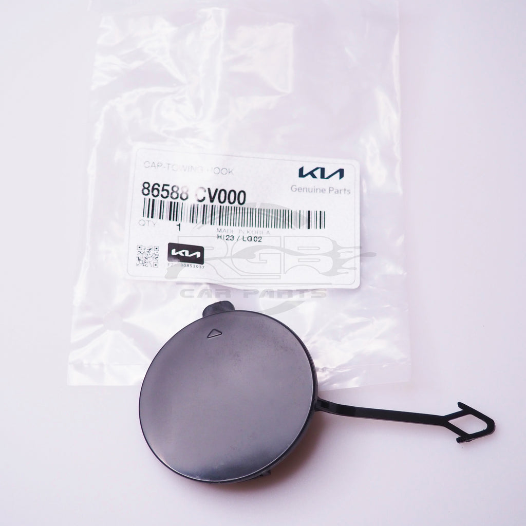 Kia EV6 SE Front Bumper Tow Hook Cover Towing Eye Cap 2022-2023