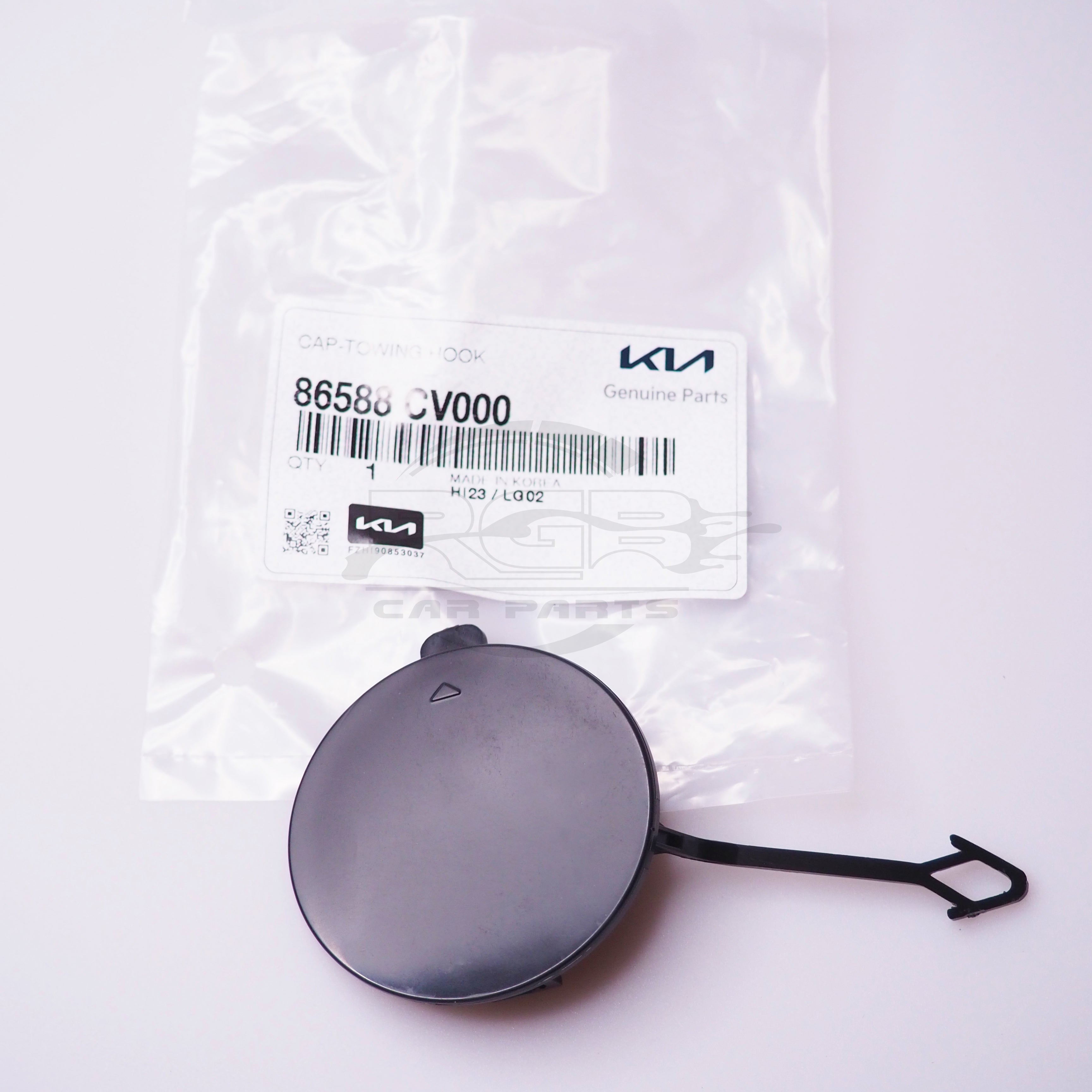 Kia EV6 SE Front Bumper Tow Hook Cover Towing Eye Cap 2022-2023