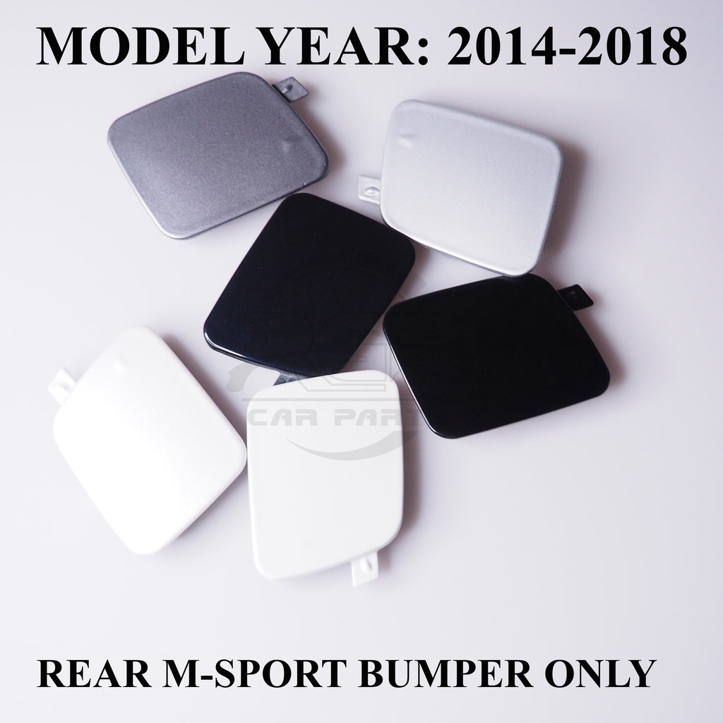 Painted Rear Bumper Tow Hook Cover BMW X5 F15 2013-2018 Choose Color/Side