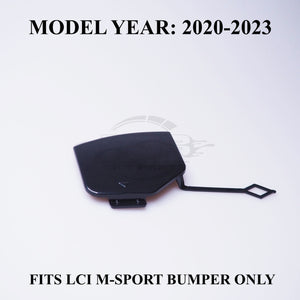 Rear Bumper Tow Hook Cover BMW 7er G11 G12 LCI M Sport 2020-2023