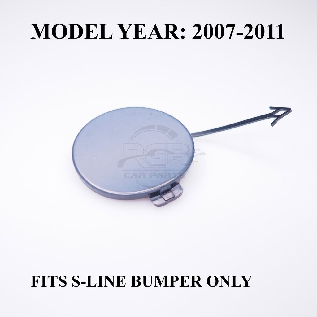 Audi A5 S5 8T S-Line Rear Bumper Tow Hook Cover For 2007-2011