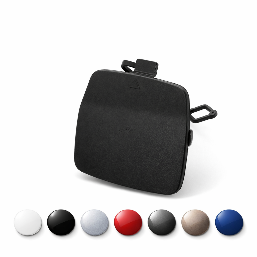 Painted BMW X5 E70 LCI M Sport rear tow hook cover 51128037279 / 51128037280