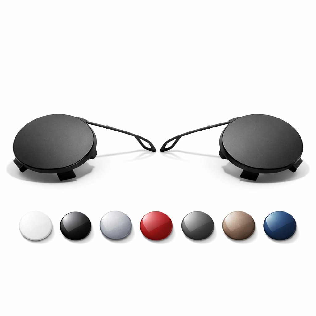 Painted BMW X5 E70 M Sport front tow hook cover 51118037269