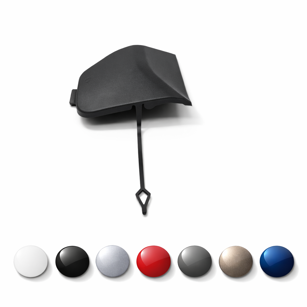 Painted BMW X1 F48 LCI M Sport front tow hook cover 51119883618 