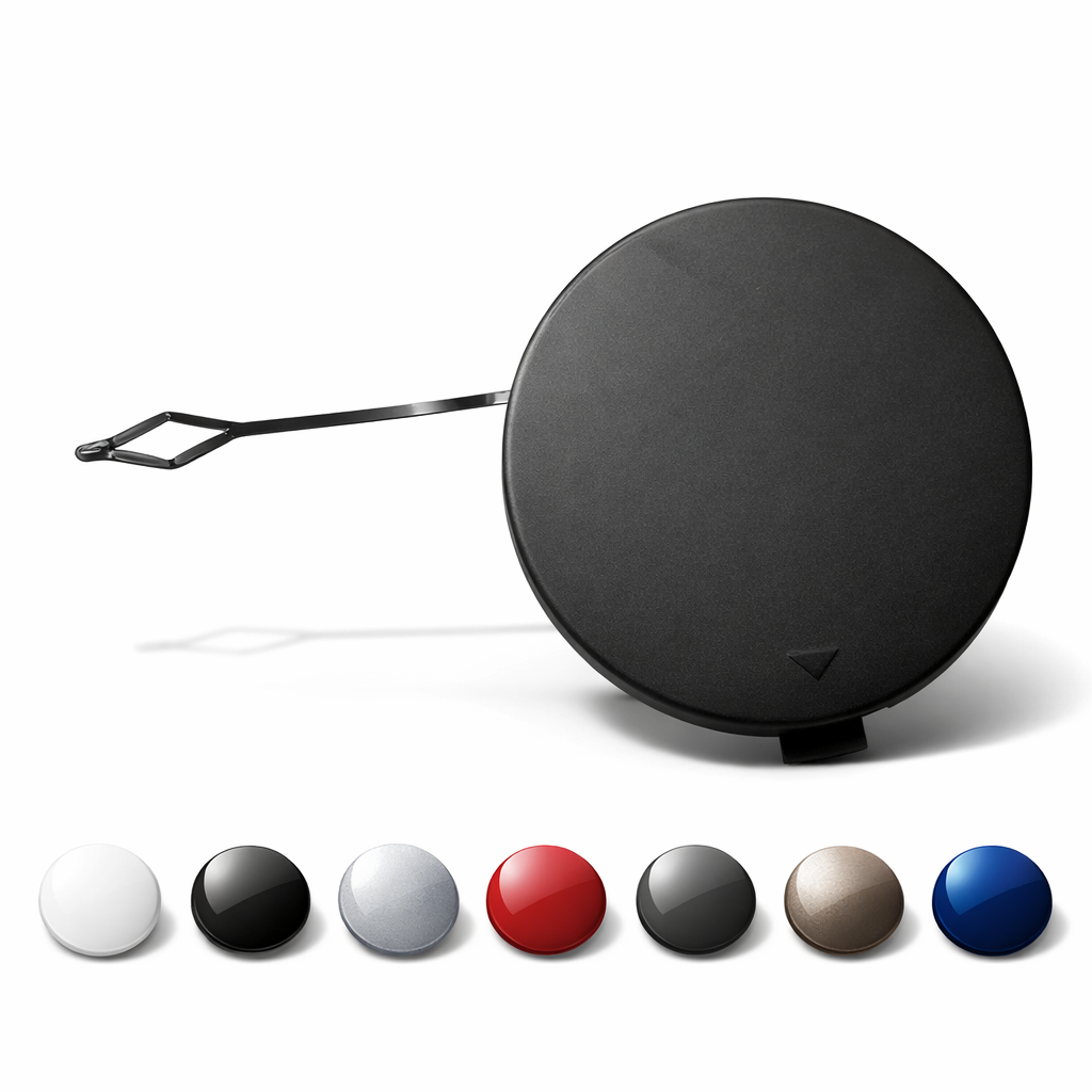 Painted BMW X1 F48 Pre-LCI M Sport front tow hook covers 51118072810