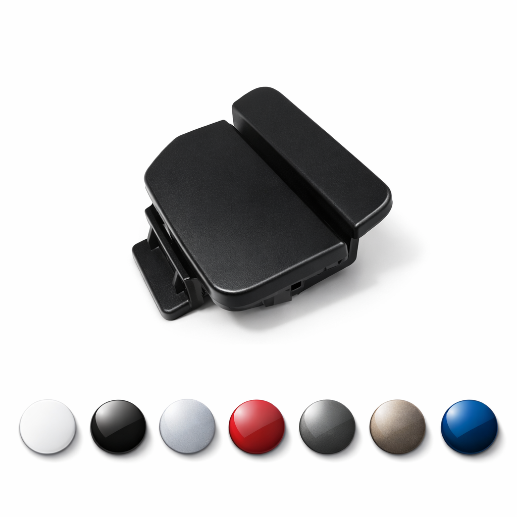 Painted BMW X6M F66 Upper rear tow hook cover 51128081640