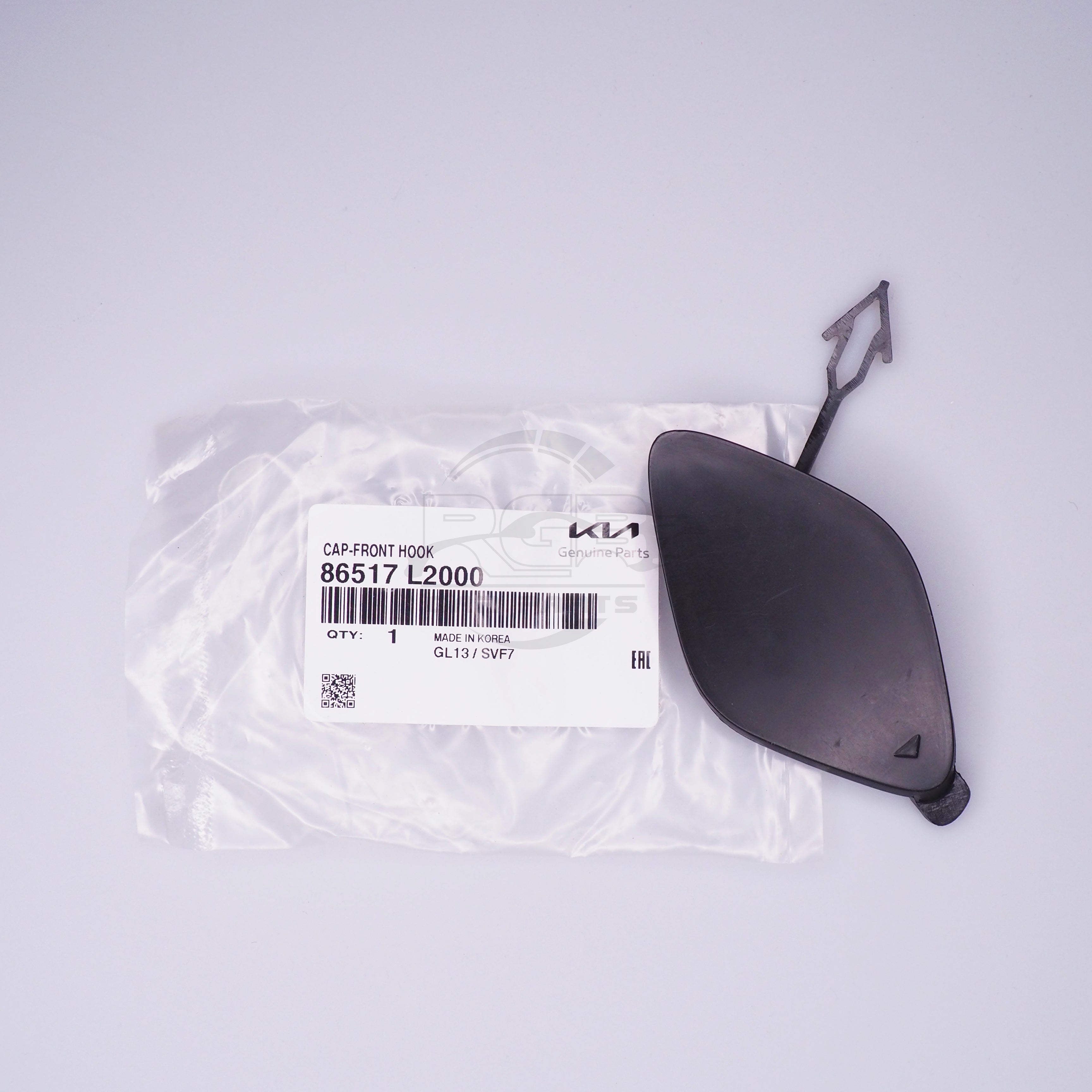 Painted Kia Optima JF Front Tow Hook Cover For 18-19 - RGB Car