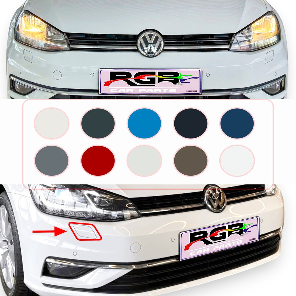 Volkswagen Golf MK7.5 VII Painted Headlight Washer Cover For 2017-2019 5G0807937 OEM