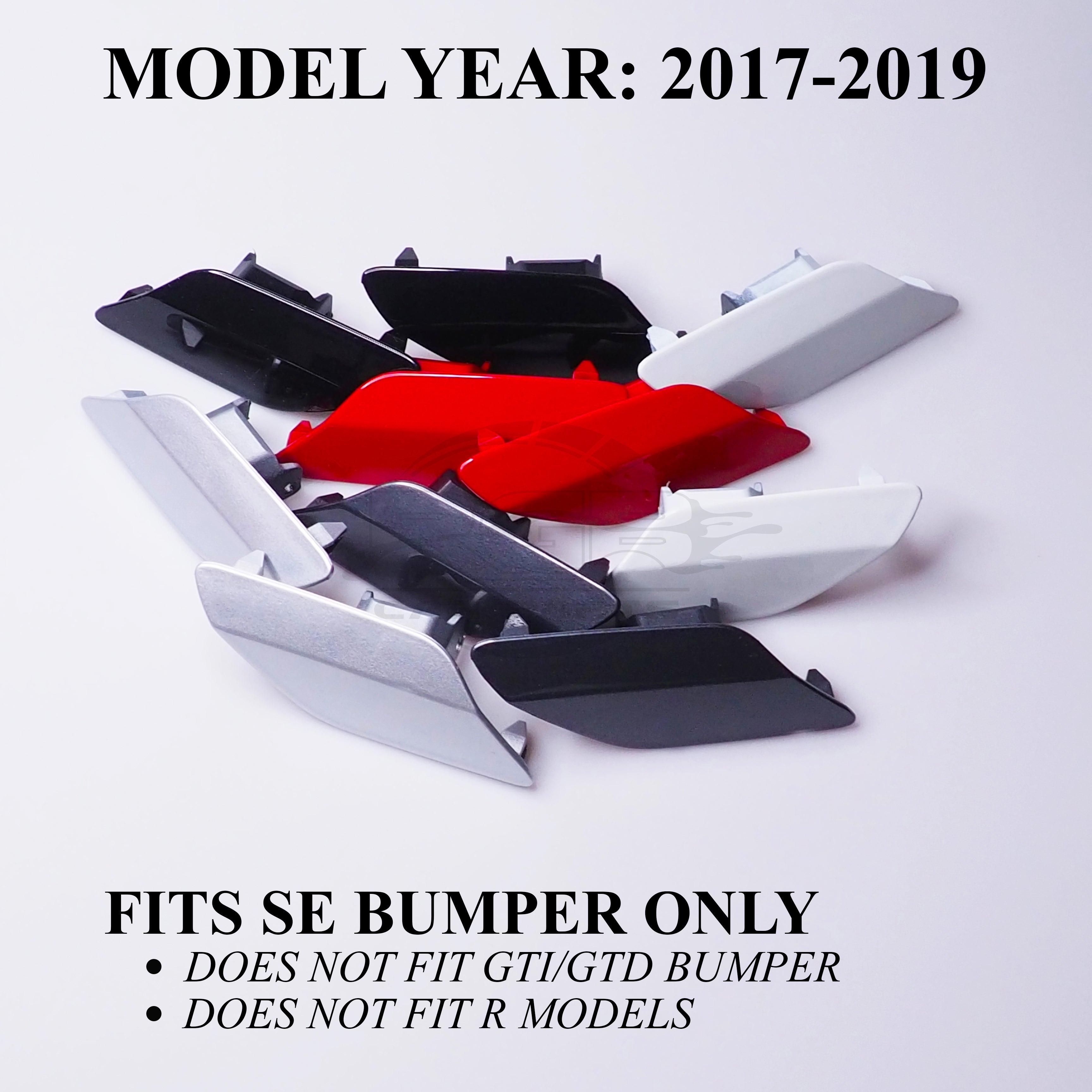 Headlight Washer Cover Jet Cap For VW Golf MK7.5 2017-2019