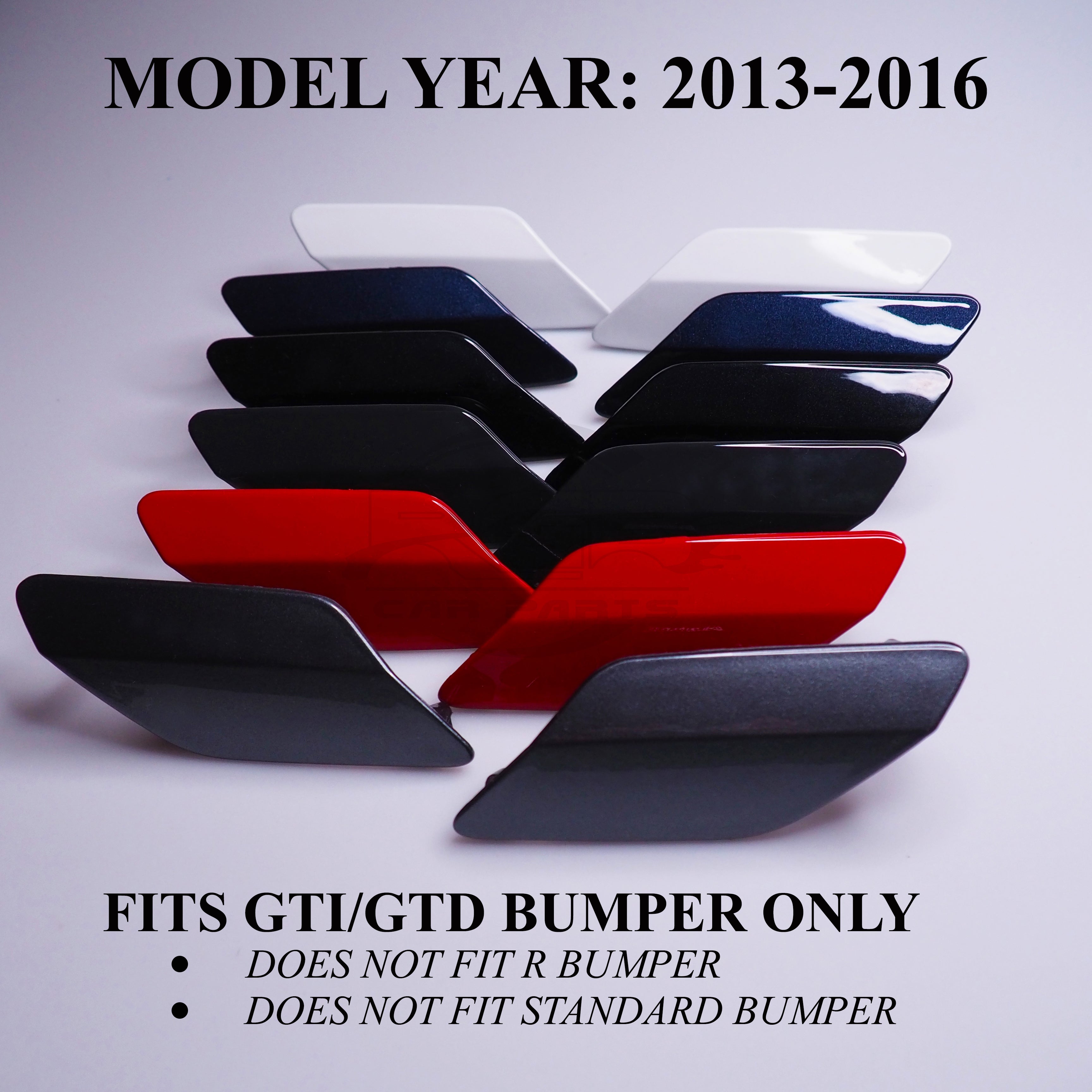 Headlight Washer Cover For VW Golf MK7 VII GTI GTD 2013-2016