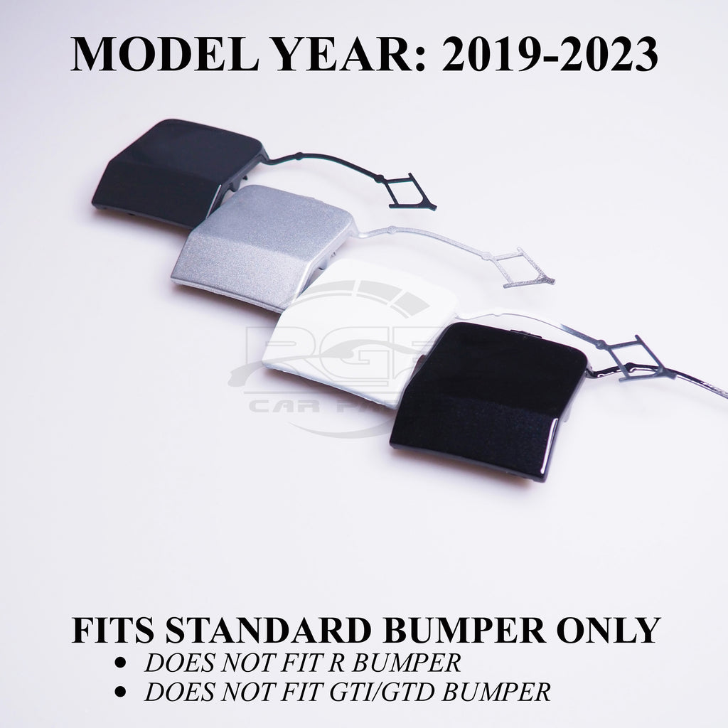 Rear Bumper Tow Hook Cover Cap For VW Golf MK8 VIII 2019-2023