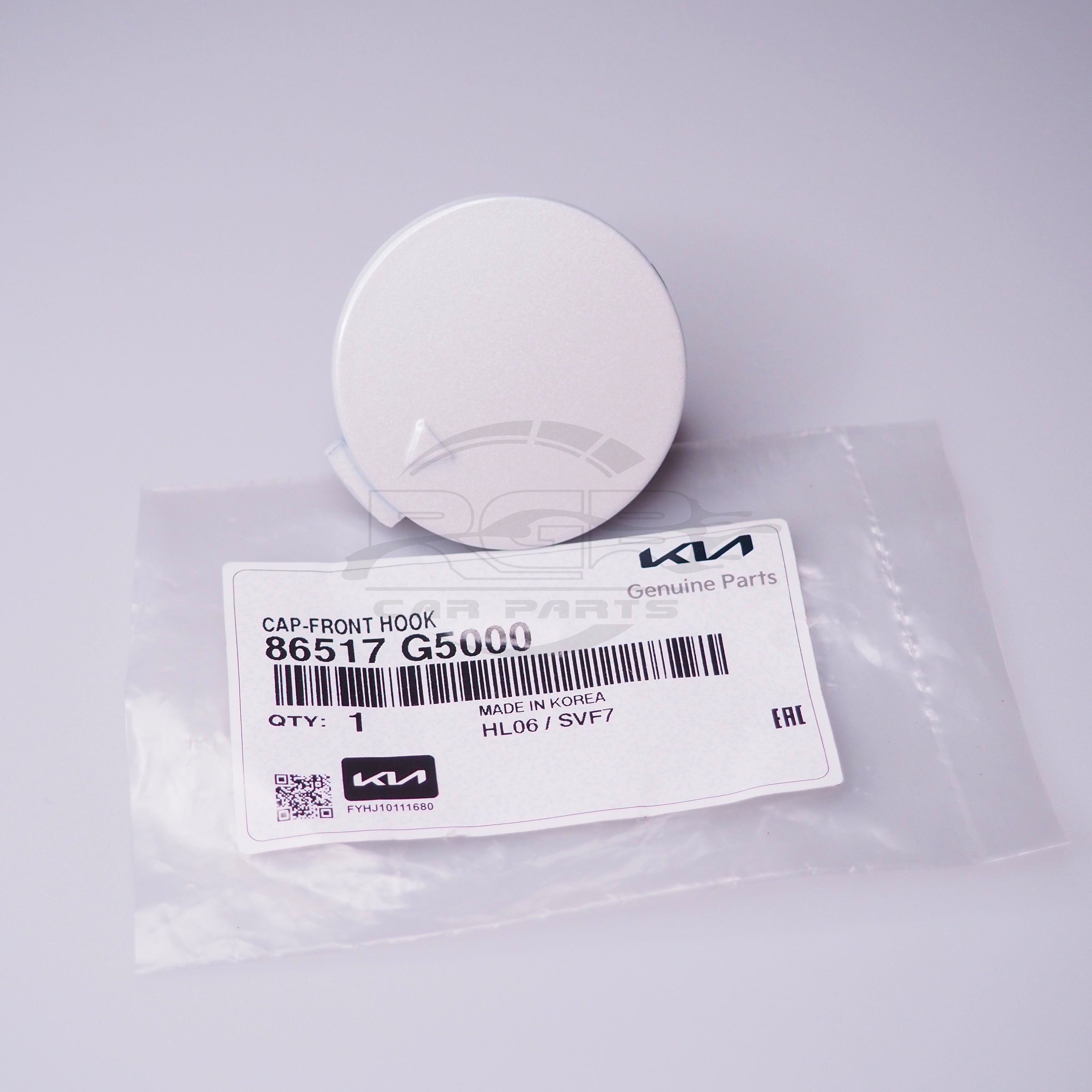 Kia Niro DE Front Bumper Tow Hook Cover Towing Eye Cap For 2016-2019 OEM