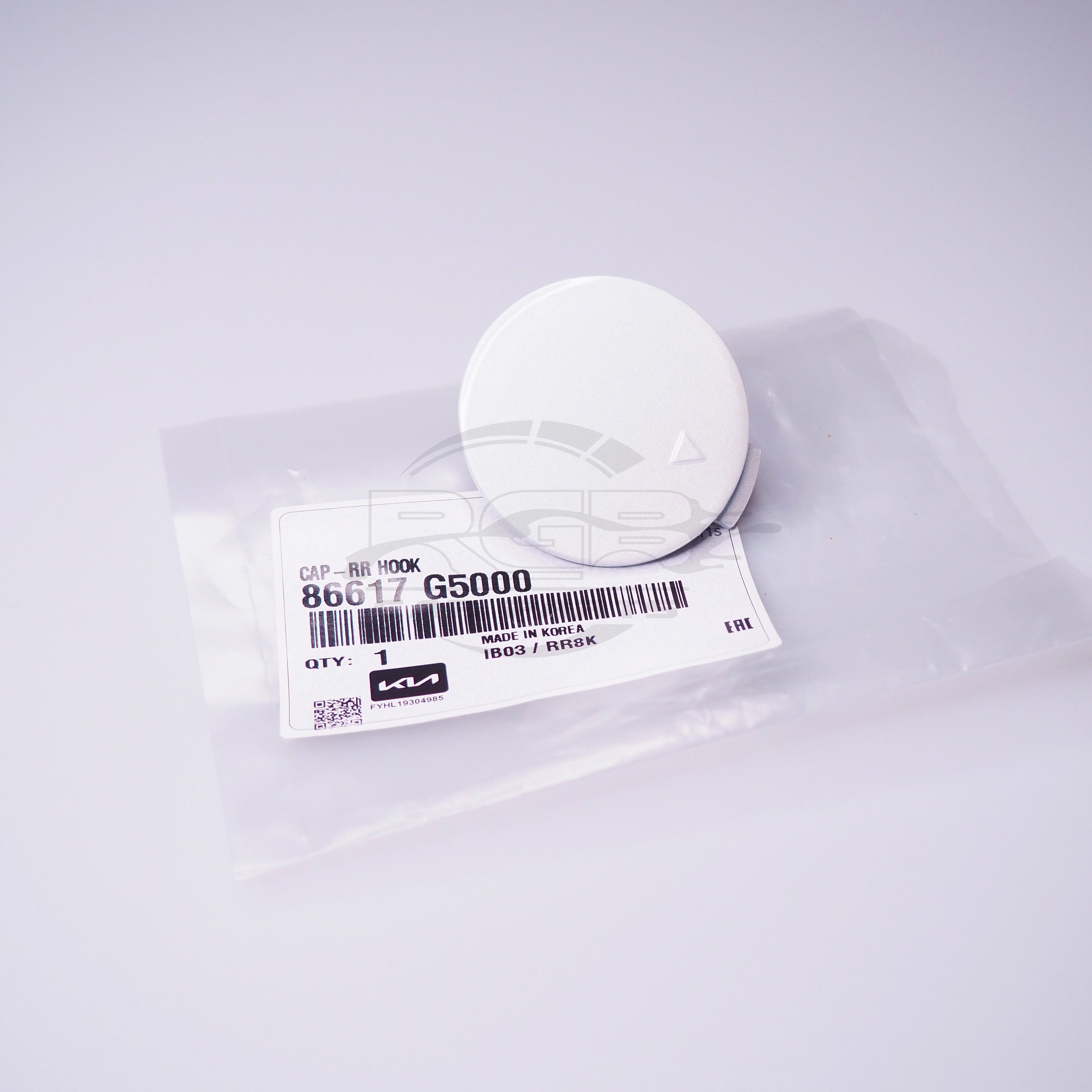 Painted Kia Niro DE Rear Bumper Tow Hook Cover For 2016-2019