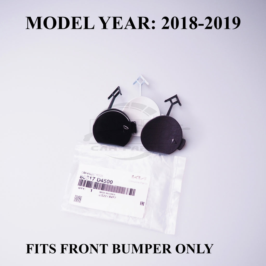 Painted Kia Optima JF Front Bumper Tow Hook Cover For 2018-2019 OEM