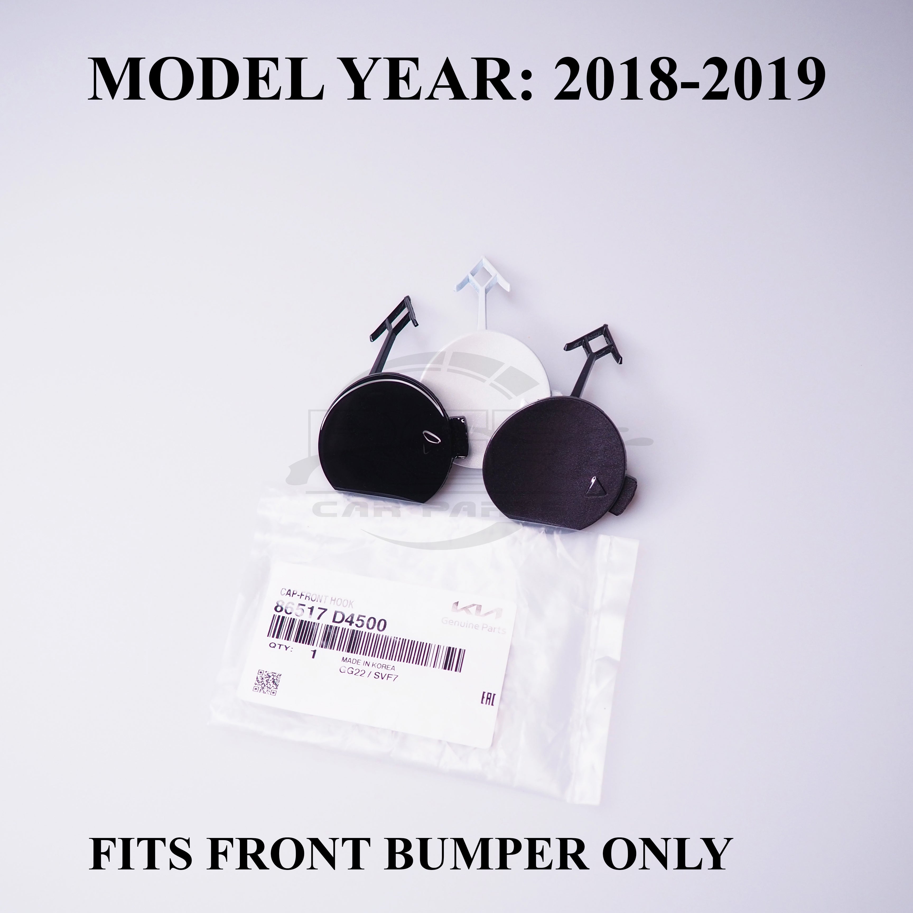 Painted Kia Optima JF Front Bumper Tow Hook Cover For 2018-2019 OEM