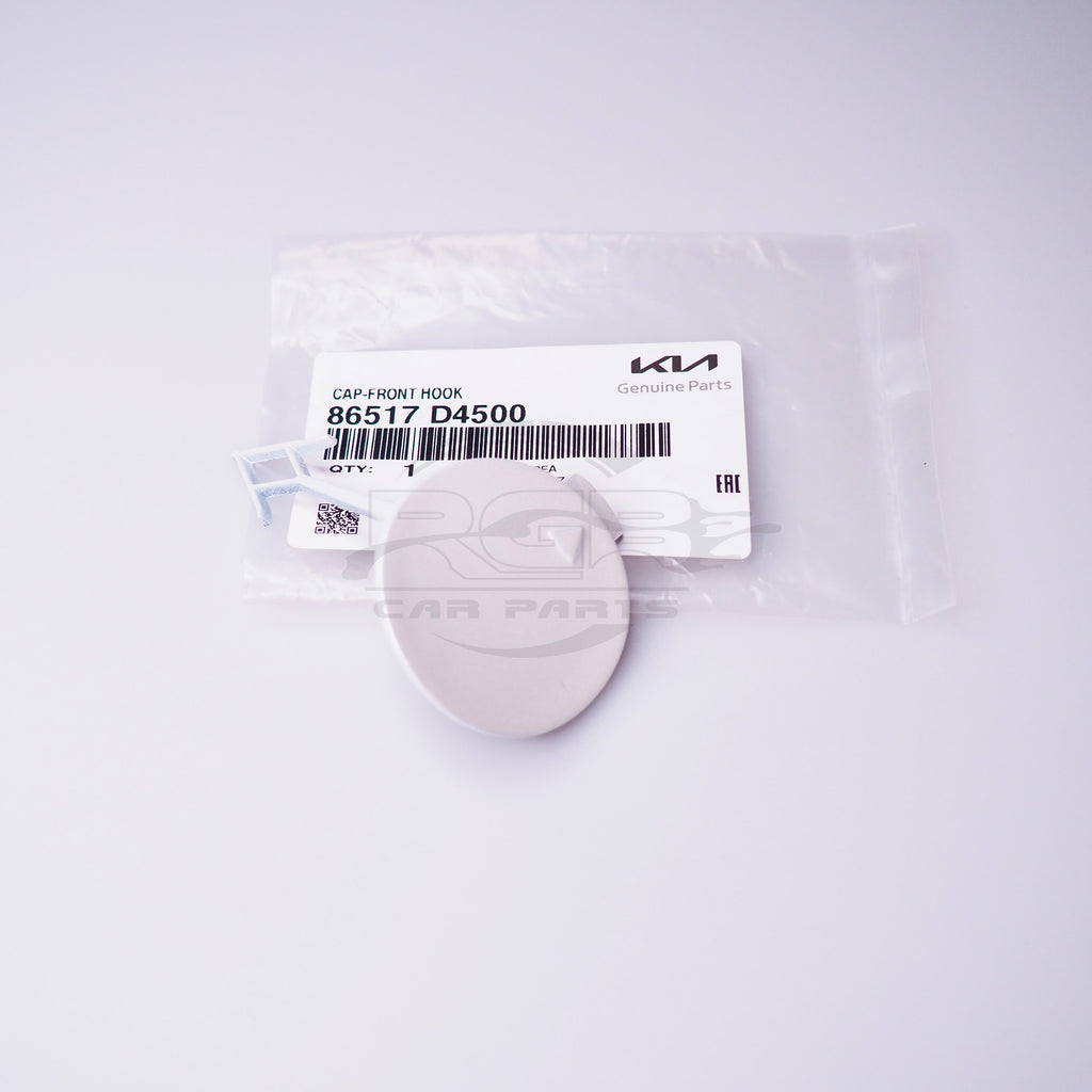 Painted Kia Optima JF Front Bumper Tow Hook Cover For 2018-2019 OEM 86517D4500 Snow White Pearl SWP