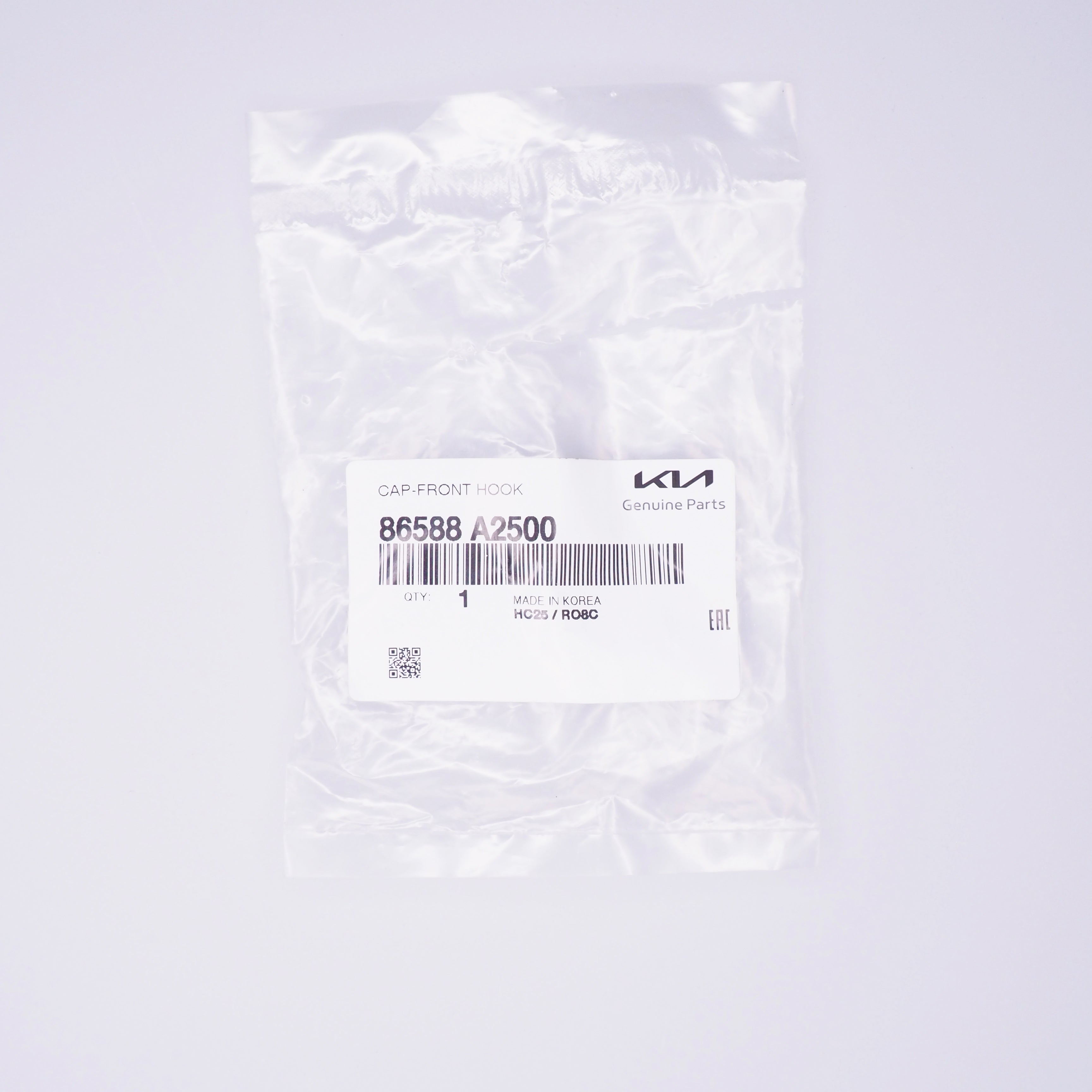 Kia Pro Ceed JD GT Front Bumper Tow Hook Cover Cap OEM 86588-A2500