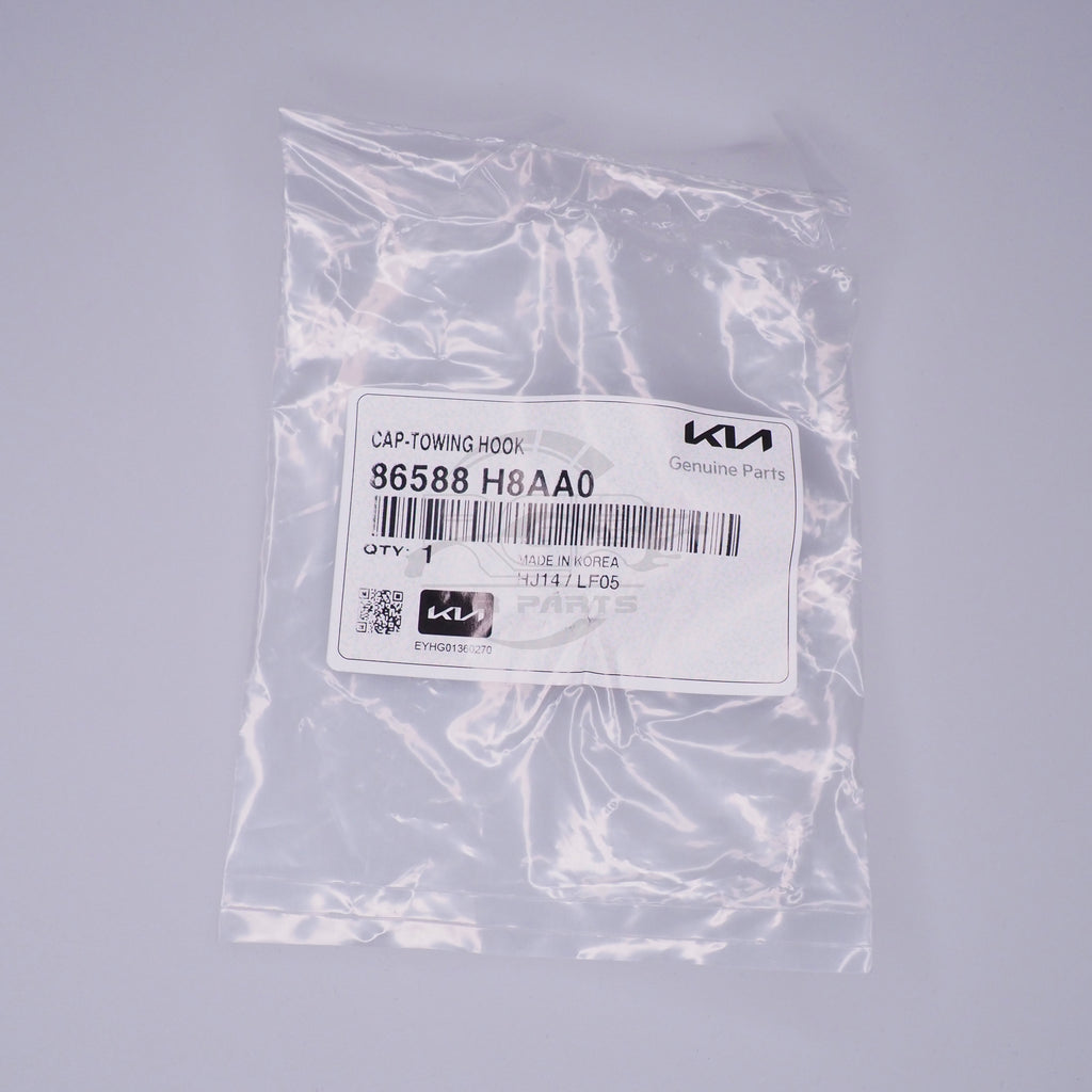 Kia Rio Front Bumper Tow Hook Cover Towing Cap OEM 86588-H8AA0