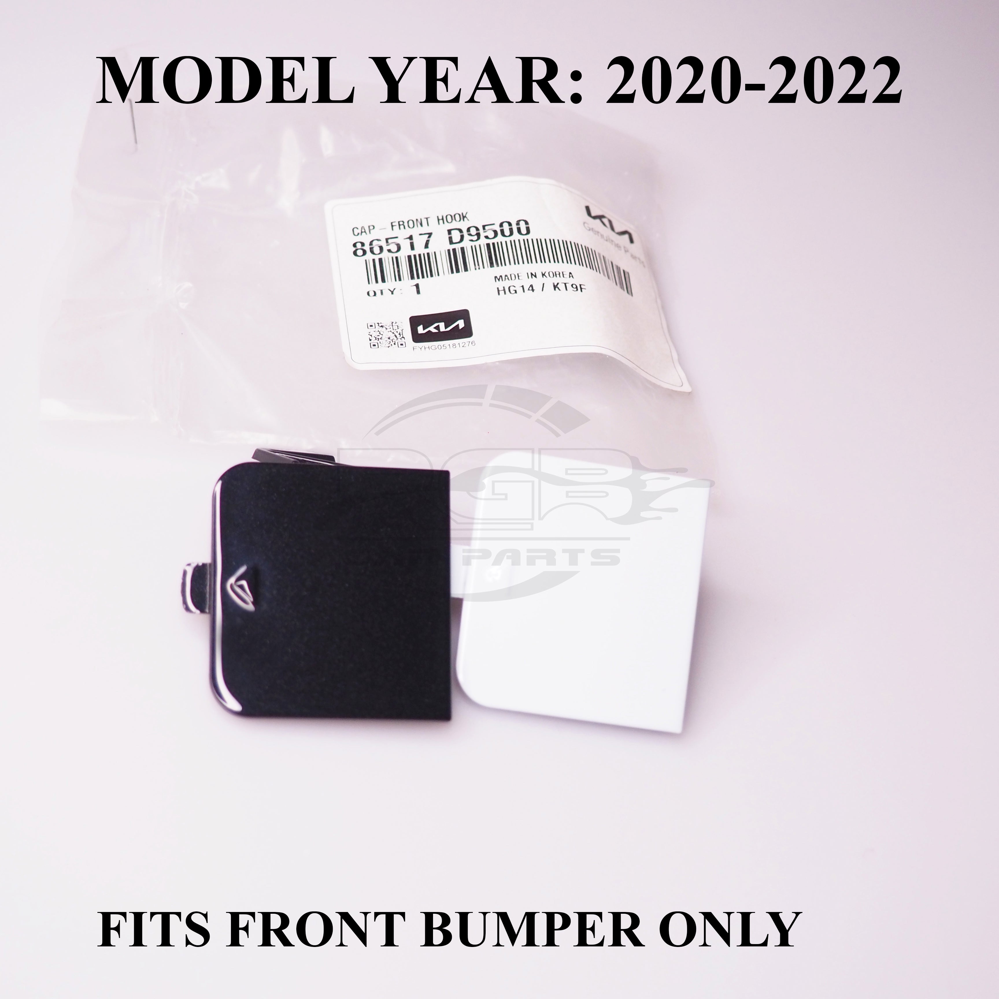 Painted Kia Sportage QL Front Bumper Tow Hook Cover For 20-22 OEM