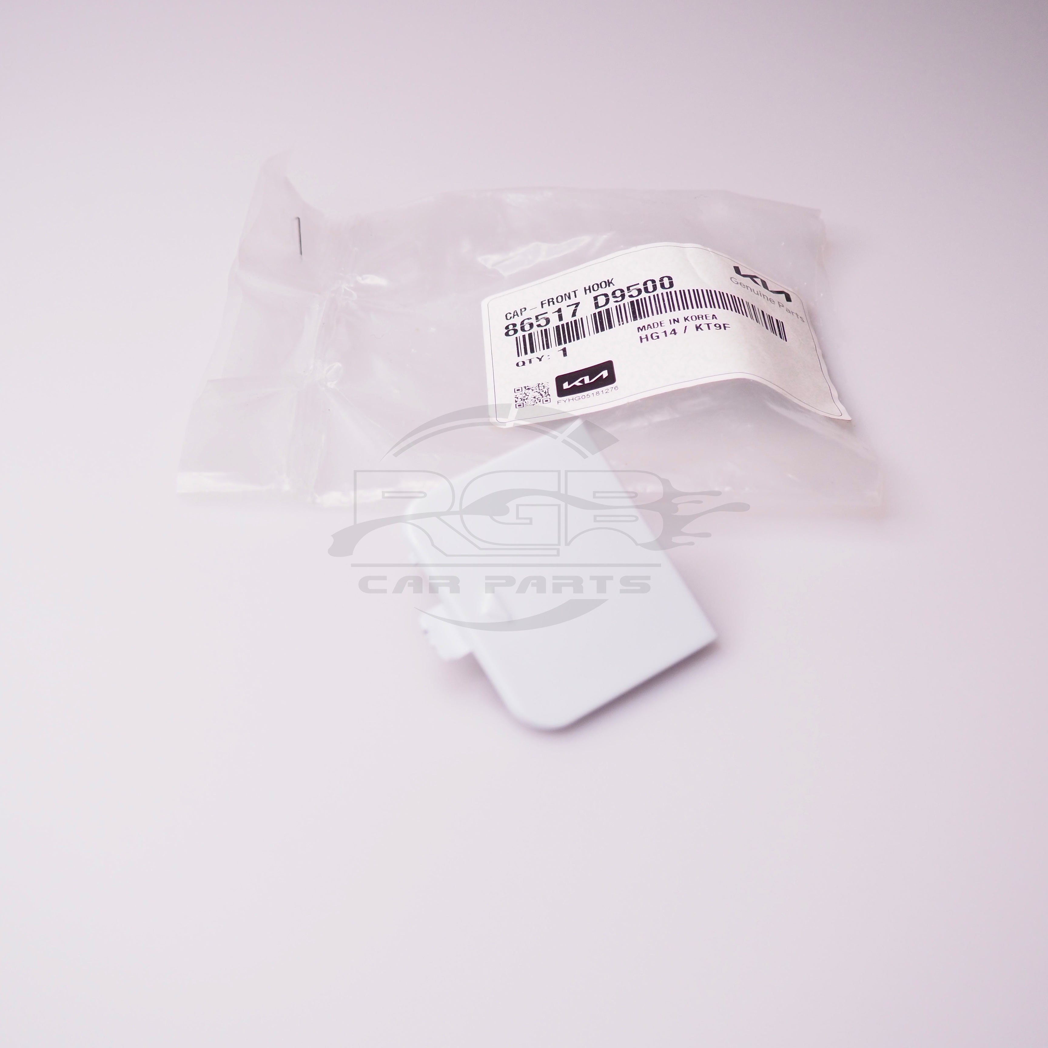 Painted Kia Sportage QL Front Bumper Tow Hook Cover For 20-22 OEM