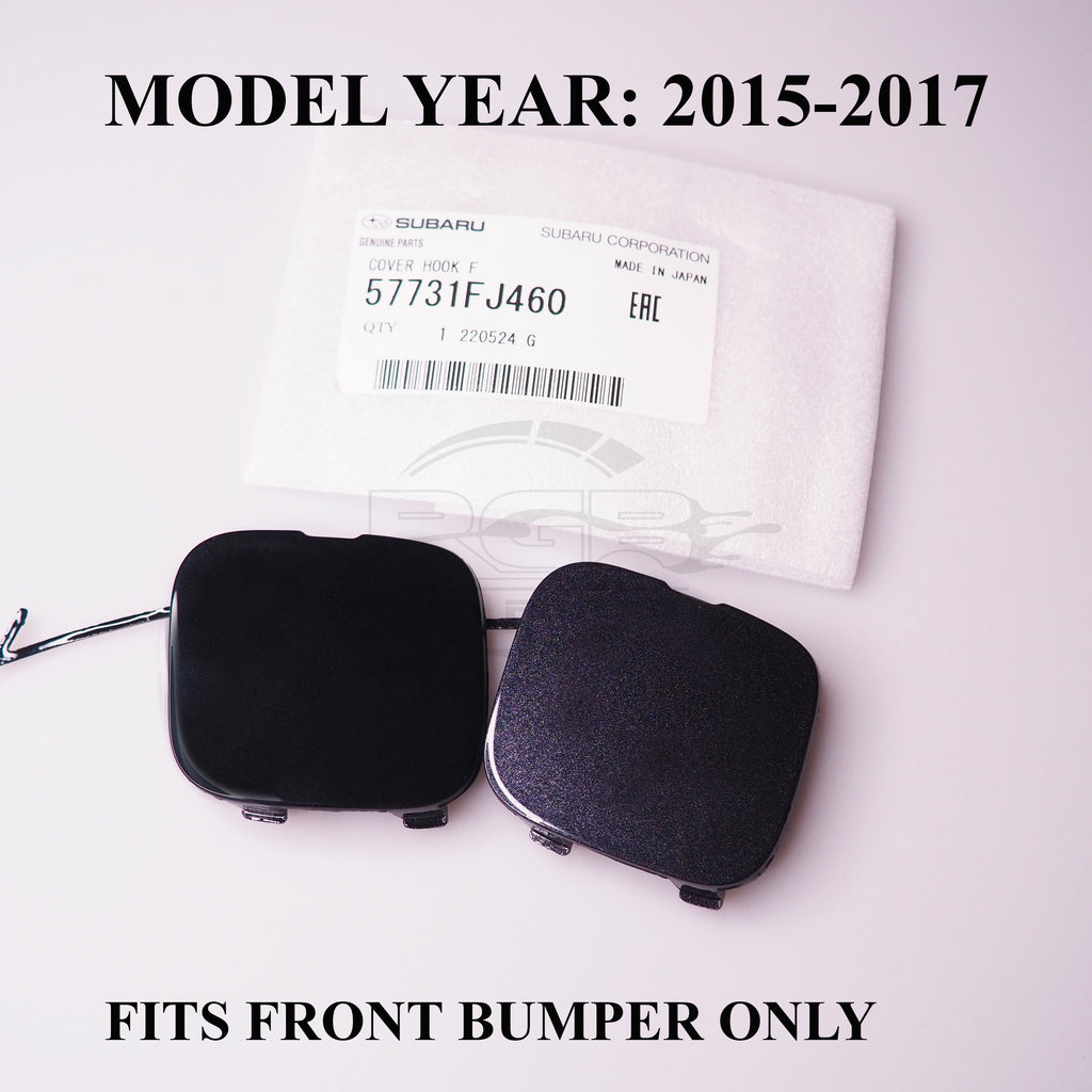 Painted Subaru XV Crosstrek GP Front Bumper Tow Hook Cover For 2015-2017 OEM