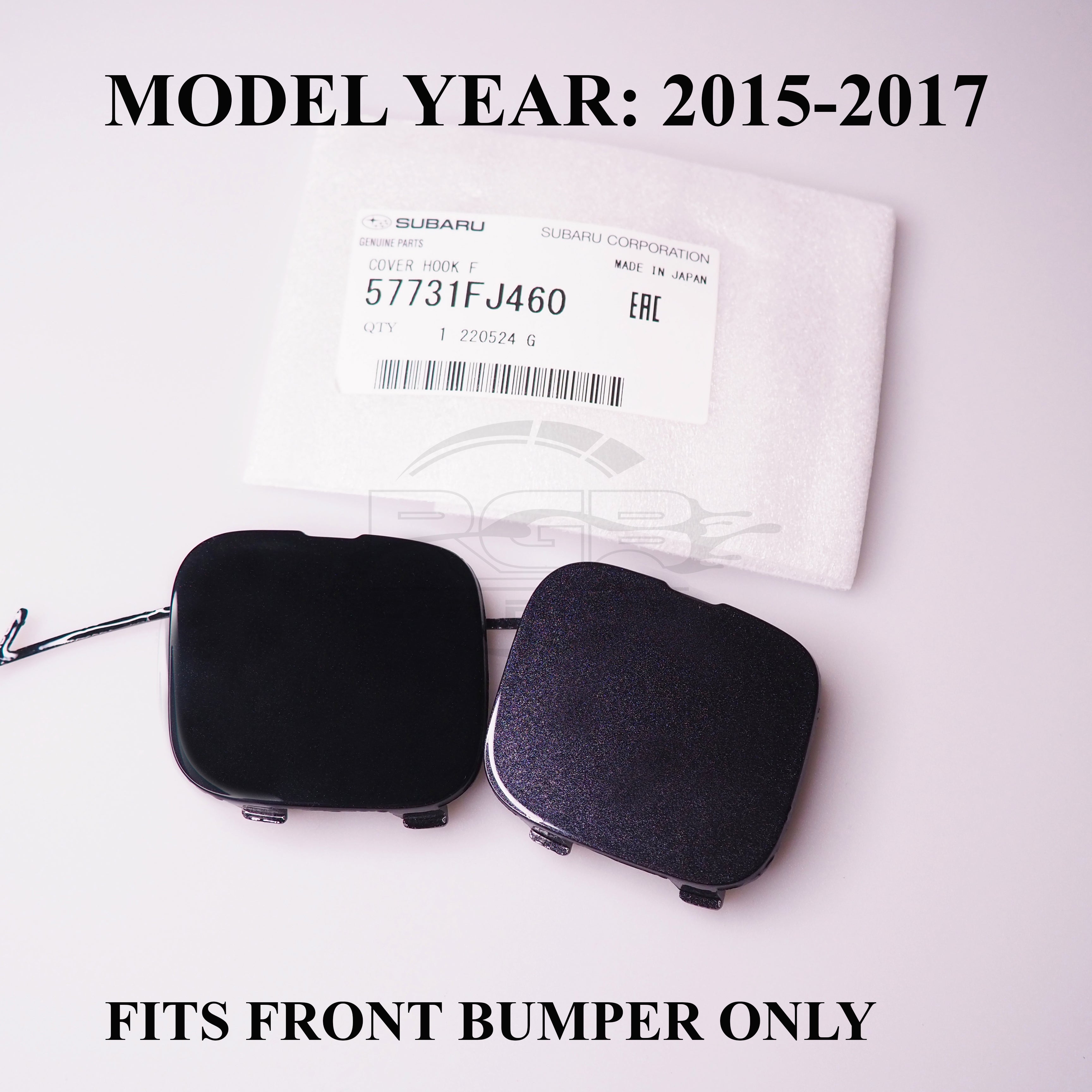 Painted Subaru XV Crosstrek GP Front Bumper Tow Hook Cover For 2015-2017 OEM