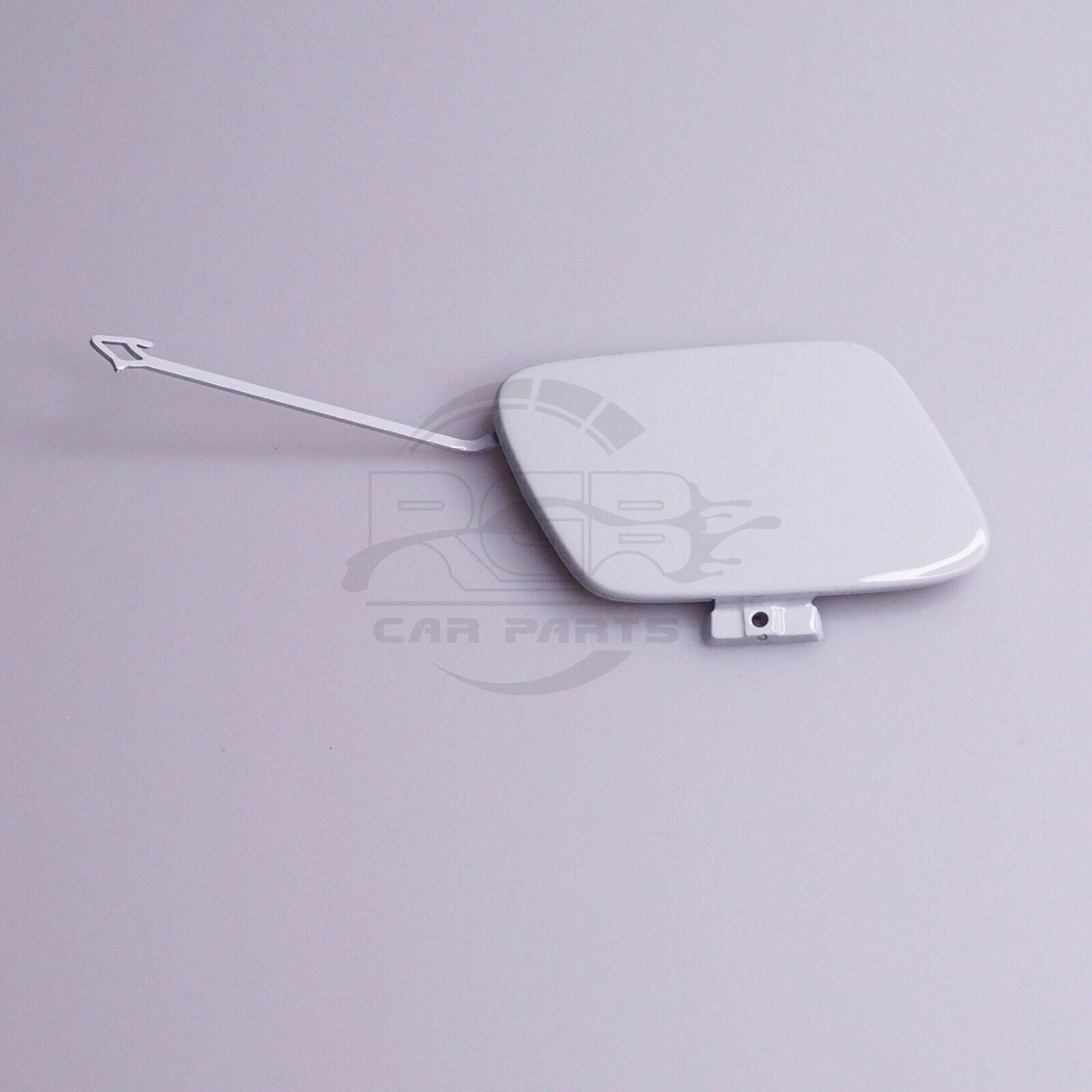 Painted Audi A4 B9 8W S-Line Front Bumper Tow Hook Cover 2016-2020 8W0807241A Glacier White LS9R