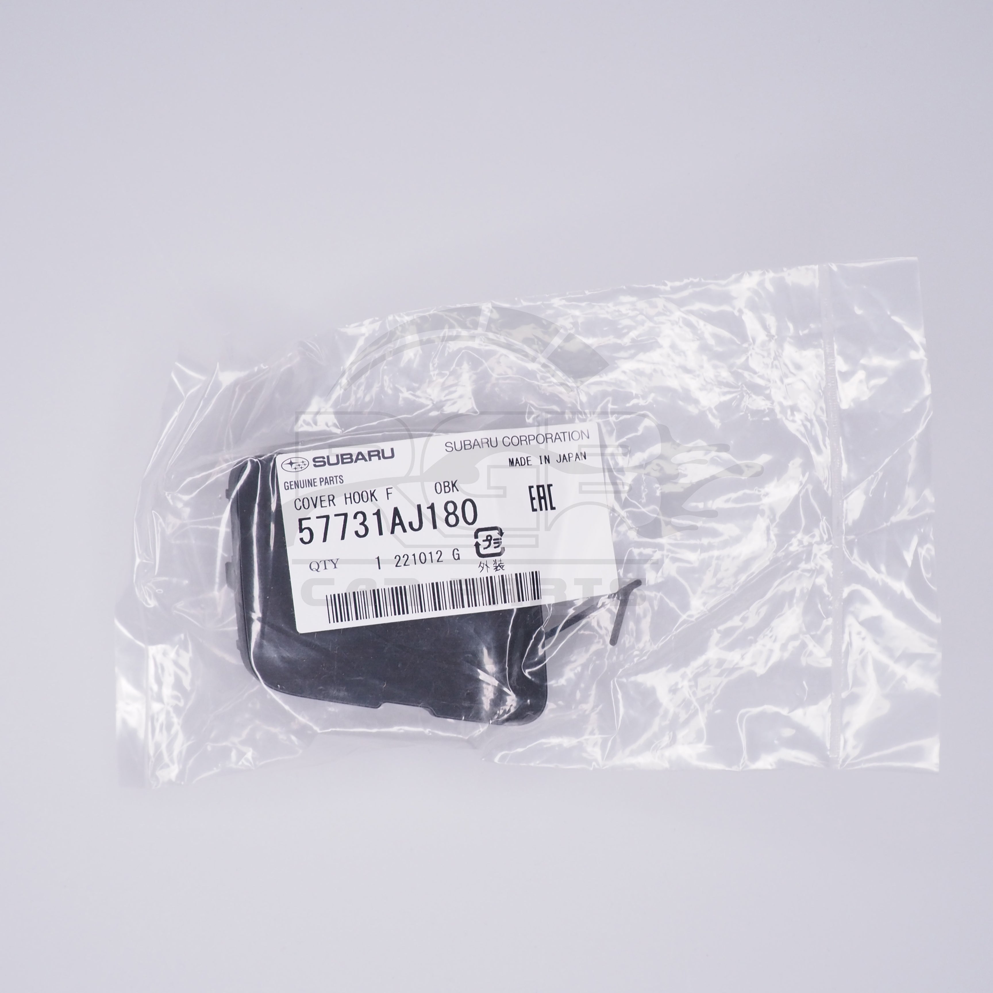 Front Bumper Tow Hook Cover Cap For Subaru Impreza GJ 2012-2014 Unpainted 57731AJ180