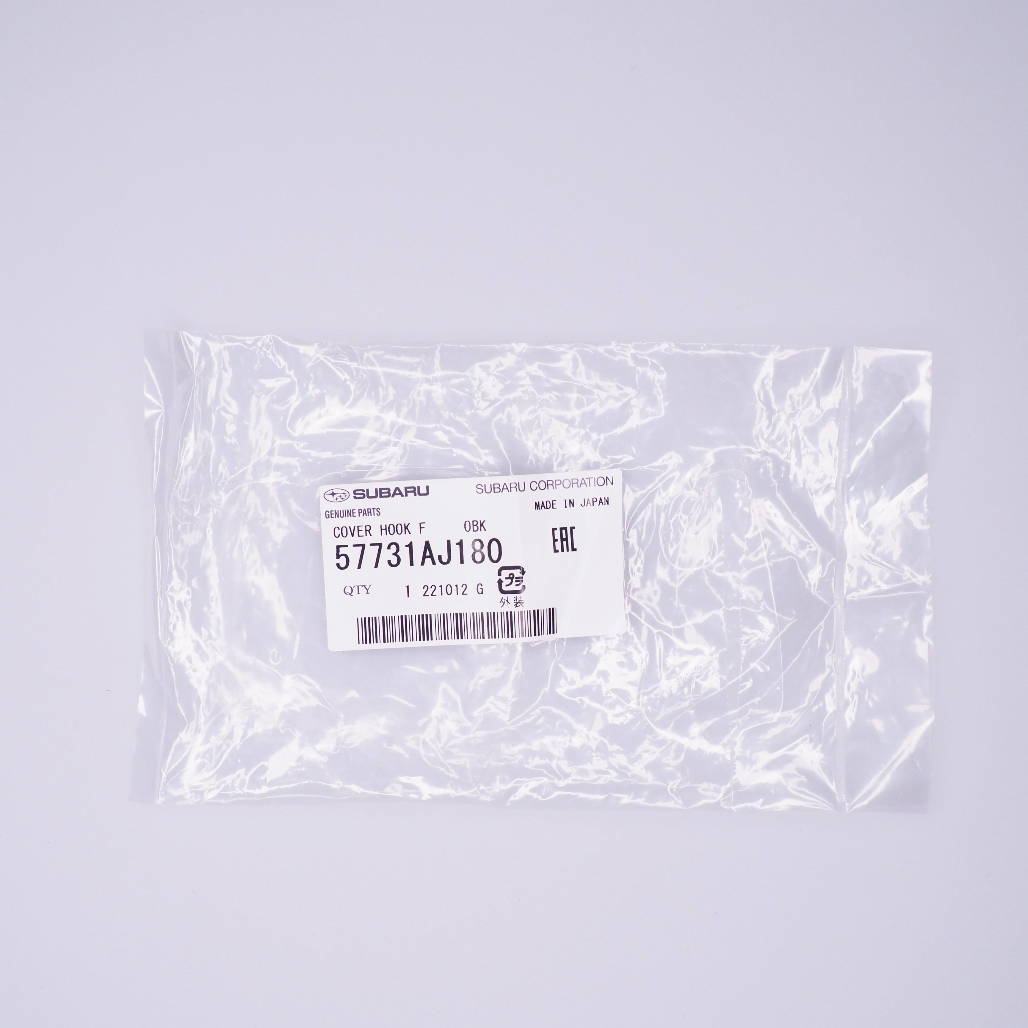 Front Bumper Tow Hook Cover Cap For Subaru Impreza GJ 2012-2014 Unpainted 57731AJ180