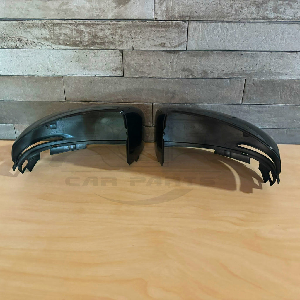 Pair Wing Mirror Cover Honda Jazz/Fit MK3 Indicator Light 2014-2019 Black