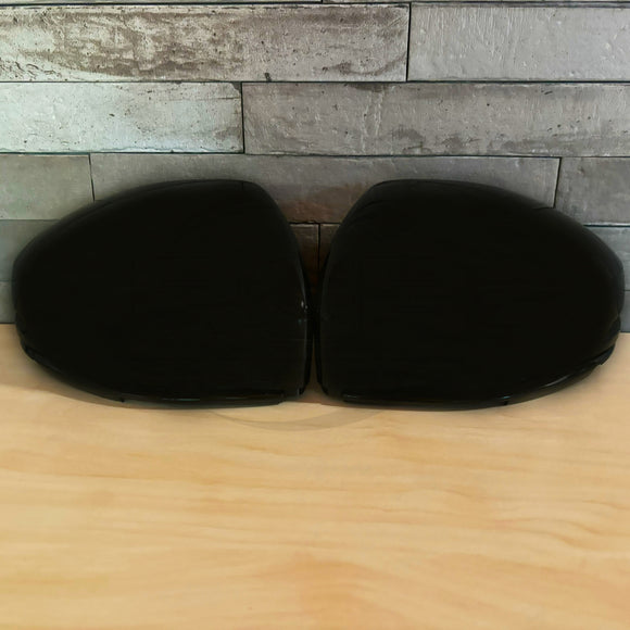 Pair Wing Mirror Cover Cap For Honda Jazz/Fit MK3 2014-2019 Black